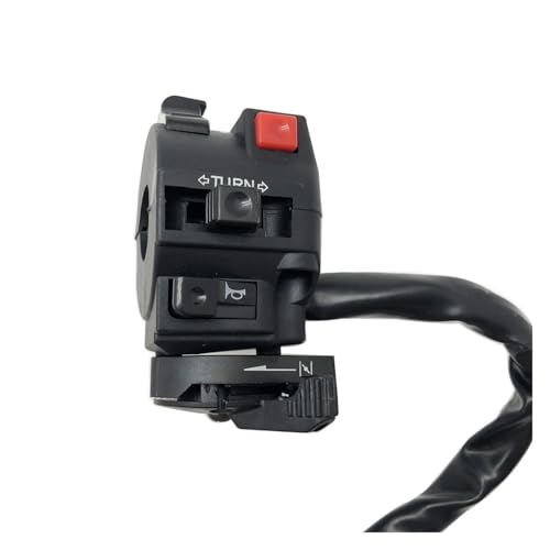 Interruptor de manillar izquierdo resistente para ATV JS250 recambio de alta durabilidad 250cc 3
