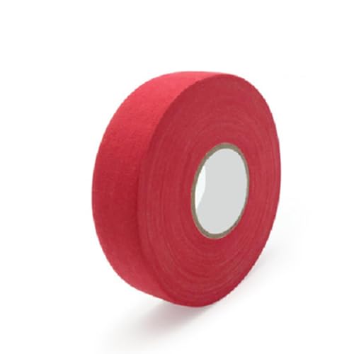 Fencing foil Blade Tape, 25 Meters, Multi-Color Pattern and Solid Colors 2pcs (Red (2 pcs))