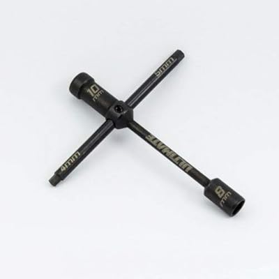 ULTIMATE RACING Pro-T Glow Plug Wrench (Socket 8/10mm & Hex 5mm)