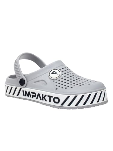 Image of Impakto Slide Wave Comfortable Classic Ultra Soft Daily Used, Lightweight with Adjustable Back Strap Design Clog & Slippers for Men's & Boy's