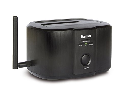 Hamlet HXDDWIFI Boîtier de Disque Dur Externe 2,5/3,5