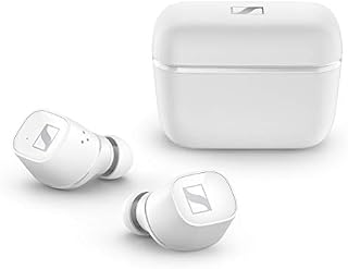 Sennheiser CX 400BT True Wireless Earbuds - Bluetooth In-Ear Headphones for Music and Calls - with Passive Noise Cancellation and Customisable Touch Controls, White
