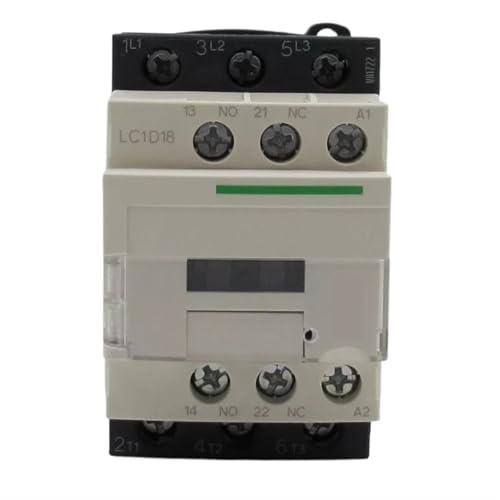Contacteurs tripolaires anti-surchauffe LC1D18 pour commande de pompe AC3