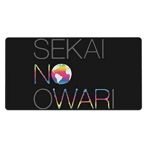 マウスパッド デスクパッド Sekai No Owari 大判 デスクマット 滑り止め底 コンピューター マウス パッド ゲーミングマウスパッド 光学 マイクロファイバー 洗える 耐久性が良い 低反発 おしゃれ 疲労低減 テーブルマット Mouse Pad