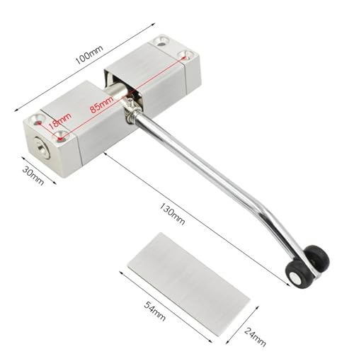 Fermeture de porte automatique pour stopper les bruits et les pièces ouvertes