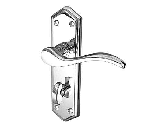 Jedo Paris Bathroom Lever Handle - Polished Chrome JV283PC