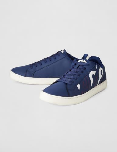 Image of Lee Cooper Men Printed Low-Top Shoes | Navy | LC7236A 9 UK