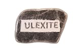 Kidz Rocks Ulexite TV Rock 2 1/2" Extra Large Polished Rock Mineral Specimen Geology Sample Chakra Stone