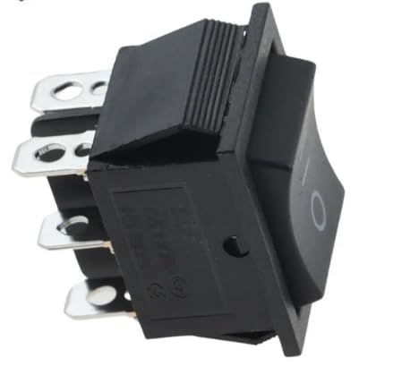 Anchilly Rocker Switch, Push Button Actuator, ON-OFF Operation Mode ...