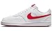Produktbild Nike Damen Court Vision Low Next Nat Sneaker, White University Red, 44.5 EU
