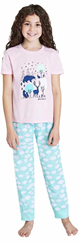 Eddie Bauer Youth Girl's 4 Piece Mix and Match Sleep Set2