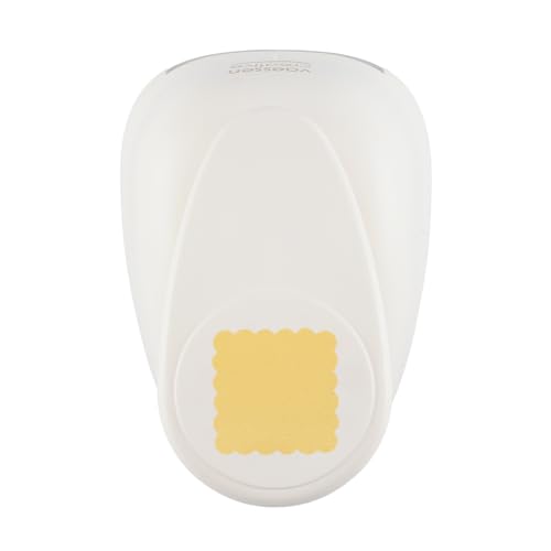 Vaessen Creative 21434-013 Stanzer Jumbo+ Eckige Muschel | 6, 3 cm, Metal, Plastic, Purple, 13.2 x 9.5 x 7.6 cm