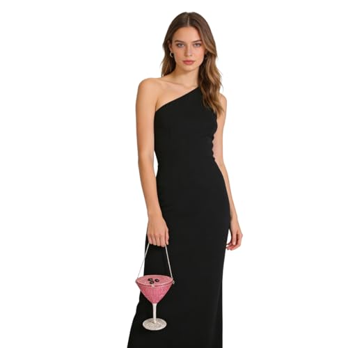 Image of Women Goblet Rhinestone Evening Bag Cocktail Cup Diamond Clutch Funny Crystal Prom Handbag Wedding Purse for Party