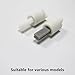 4 Pcs Cushioning Toilet Seat Dampers with Slowly Close, Slowly-Close Toilet Seat Buffer Pad Easy Installation for Toilet Seat