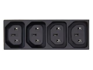 4 Way EMO-14 10A 250VAC Power Socket (Four Way Power Plug and Socket)