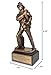 Firefighter Award - Personalized Gifts for Fire Fighter - Fireman Trophy - Retirement Gifts for Firemen - Customized Antique Bronze Resin Statue Trophy - 11.5 Inches - Firefighter Retirement Gifts