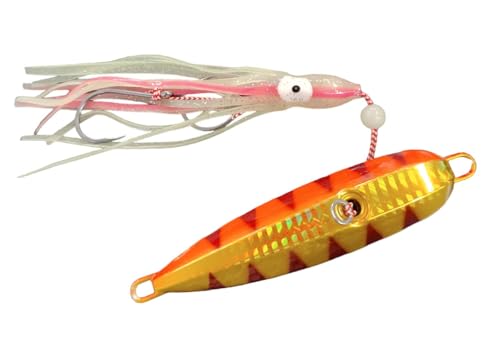 Vertical Trolling Inchikus (Orange Red, 200 g)