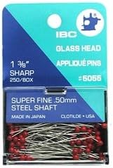 IBC Glass-head Silk Pins