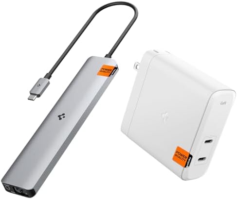 ArcDockPro 100W PD 3.0 / 6 in 1 USB-C Multi Hub / Çoklayıcı / Dönüştürücü Şarj Cihazı 6 Port / Usb4 Gen3 / 8k 60hz / Ethernet 2.5Gbps / Macbook Space Gray PD2302