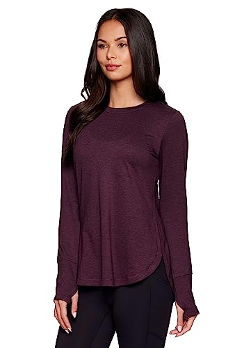RBX Active Women's Fashion Athletic Yoga Long Sleeve Super Soft T-Shirt