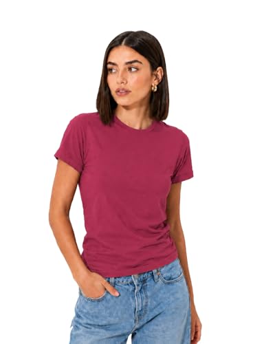 Image of London Hills tops for woman | tshirt for woman | t shirt for womans| tops for women western | western tops for woman's | women t shirt | women tees | gym tshirt for women workout | t shirts Round Neck