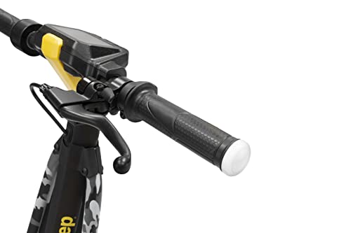 Jeep Urban Camou, Monopattino Elettrico, Sospensioni Anteriori e Posteriori, Motore , Doppio Freno a Disco, Campanello Elettronico, con Frecce Direzionali Integrate, 500W