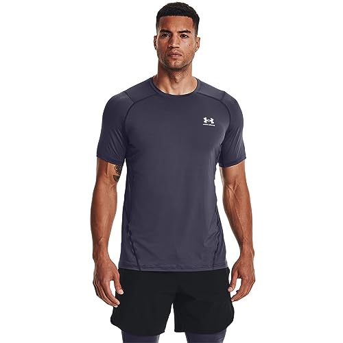 Image of Under Armour Men's UA HG Armour Comp SS Short Sleeve Functional Shirt Quick Dry T-Shirt with Compression Fit