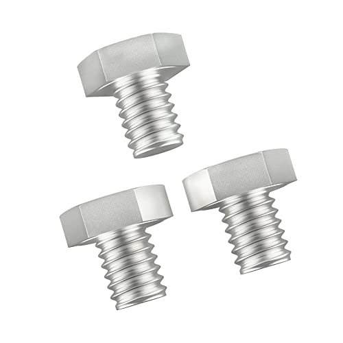 Image of 5 /16-18 x 1 /2 inch (1 /2 to 6 inch Optional) Hex Head Screw Bolt, Stainless Steel 18-8(304), Fully Threaded,30pcs