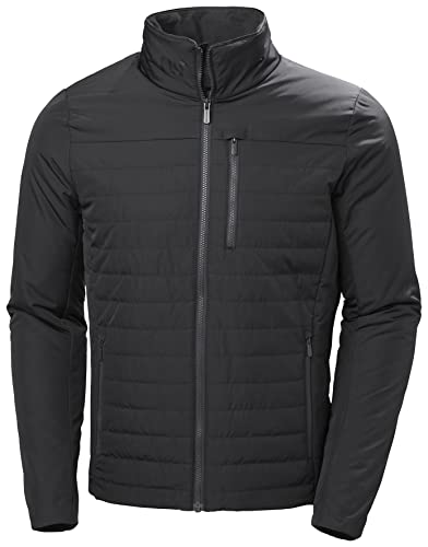 Helly Hansen Crew Insulator Jacket 2.0 Chaqueta, Ébano, L Hombre