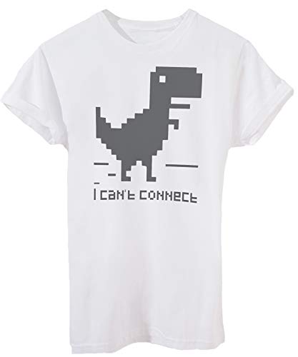 IMage T-Shirt Dino Chrome Non Posso CONNETTERMI