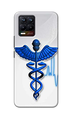 Image of Printed Hard Back Cover Case for Realme 8 4G | Realme 8 Pro 4G Back Cover (Medical Doctor) -1803