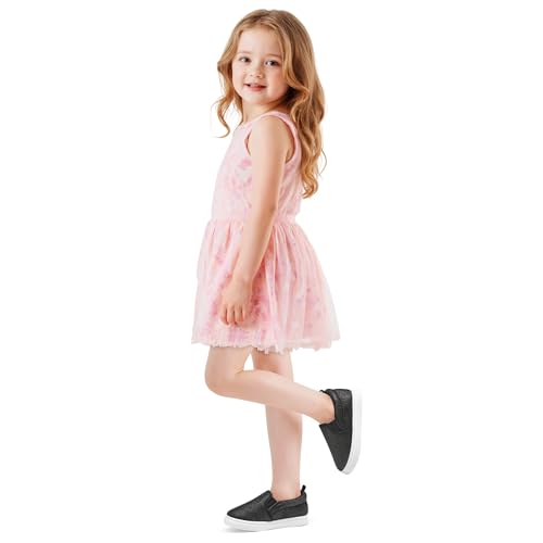 Image of K KomForme Toddler Sneakers for Girls Boys Slip On Canvas Walking Shoes | Lightweight, Comfortable
