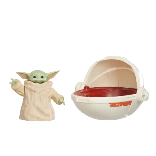 Star Wars, Action Figure, Grogu - Figura Articulada de 24 cm - A partir de 4 Anos