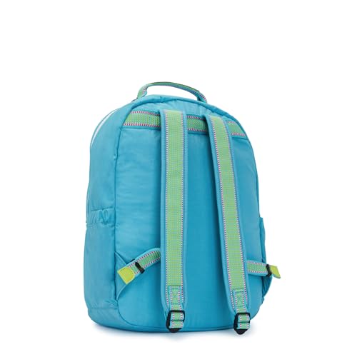Image of Kipling Women's Seoul 15 inch Laptop Backpack, Durable, Roomy with Padded Shoulder Straps, Built-In Protective Sleeve