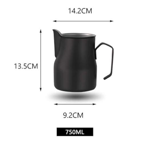 Taza de espuma de café italiana en acero inoxidable de alta resistencia 3