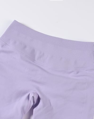 Image of AUROLA Influence Workout Shorts for Women,2.5 3.5 4.5 5.5 6.5 No Roll Up Squat Proof Scrunch Seamless Compression Gym Short