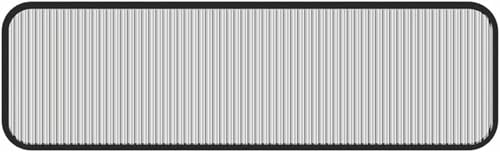 OLSKFUH Mampara De Hierro para Comedor, Mampara Translúcida para Escritorio, Ideal para Oficinas, Restaurantes Y Espacios De Trabajo.,Black-20x70cm/7.87x27.55in