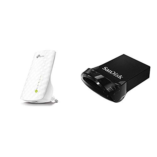Repetidores Wifi Tp Link TP-Link RE200 AC750 - Repetidor de Red WiFi Extensor Amplificador de Cobertura con Enchufe(Puerto Ethernet, 10/100 mbps) +...