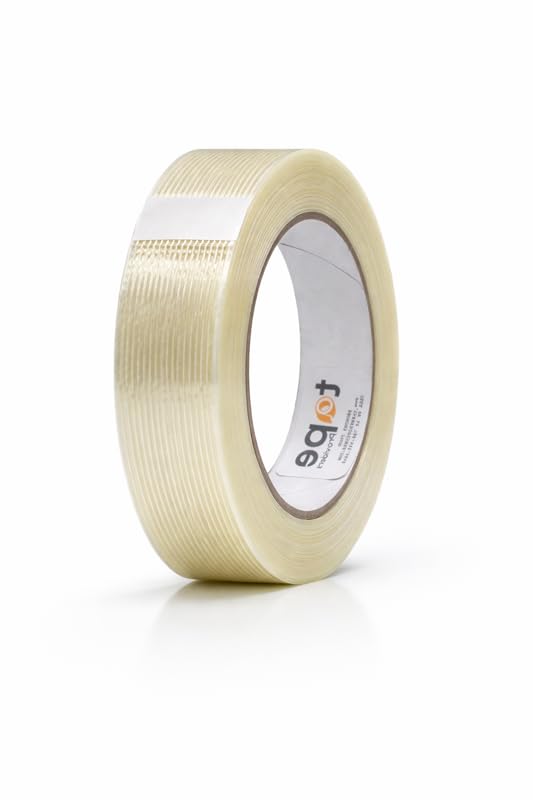 Image of MAT Commodity Grade Fiberglass Reinforced Filament Strapping Tape - 1.5 in. Wide x 60 yds. (Pack of 1) Filaments Run Lengthwise