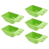 EPIGEIST 5 Piezas Pala de Arena para Pecera 5 Piezas, Herramienta de Limpieza Cedazo Plástico, Mango Ergonómico, Pala para Grava y Arena, Accesorio Antirrayas para Acuarios y Mantenimiento