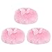 Minkissy 3Pcs Powder Puff for Body Powder Loose Powder Puff Soft Round Cosmetic Powder Puff with Ribbon Bow Handle for Face Body