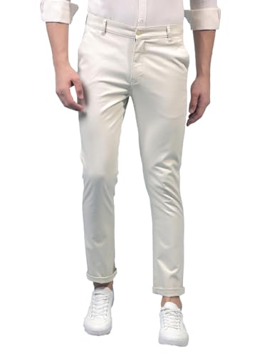 Image of Crimsoune Club Men's Cream Trousers