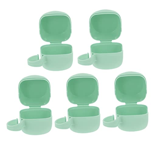 Milisten 5Piezas Almacenamiento Para Chupetes De Portátiles De Chupetes Organizador Higiénico y Protector Para Color