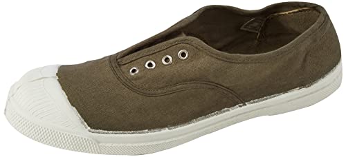 Bensimon Tennis Elly, Basket Femme, Kaki, 36 EU