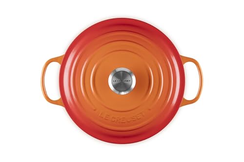 Image of Le Creuset Enameled Cast Iron Signature Cookware Set, 9 pc., Flame
