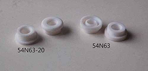 Image of RIVERWELD TIG Welding Torch Gas Lens Insulator Cup Gaskets 54N63 5pcs | Jumbo Large Diameter for DB PTA SR WP 17 18 26 TIG Welding Torch