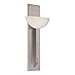 WAC Lighting WS-13020-BN Emblem LED Wall Sconce, One Size, Opal/Brushed Nickel