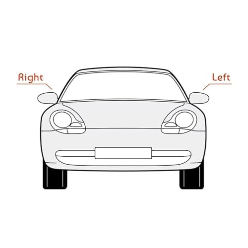 Miroir de rétroviseur chauffant Mercedes W204 élimine la buée pour Classe C gauche droit - 4