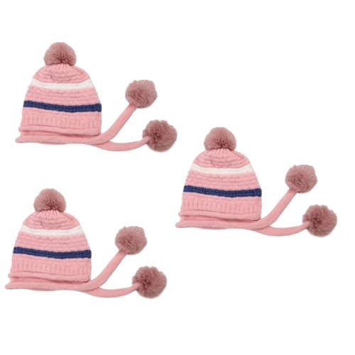 Bonnet laine tricoté femmes lot de 3 l'idée cadeau idéale pour l'hiver
