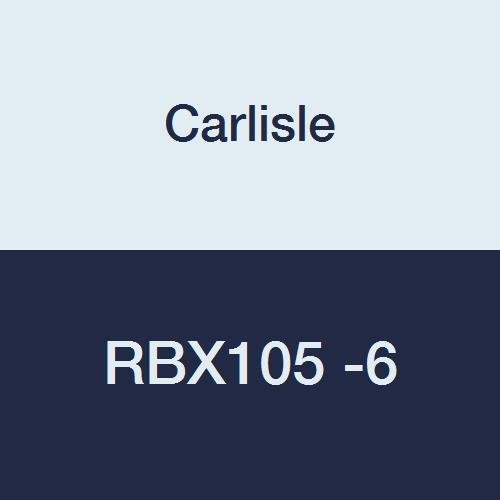 CARLISLE RBX105-6 Rubber Gold Ribbon Cog-Band Banded Belts, 6 Bands, 21/32